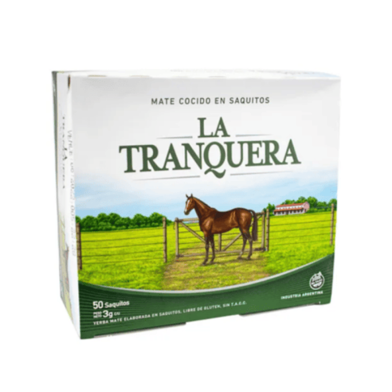 Tu Super La Tranquera Mate Cocido Sabor Tradicional 50 Saquitos 125gr 4758